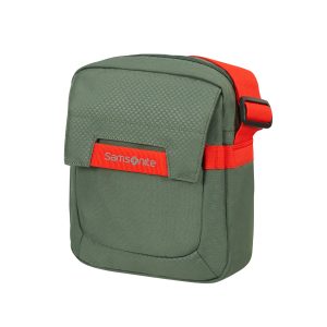 Samsonite Eco Crossbody tas, personaliseerbaar met logo of initialen