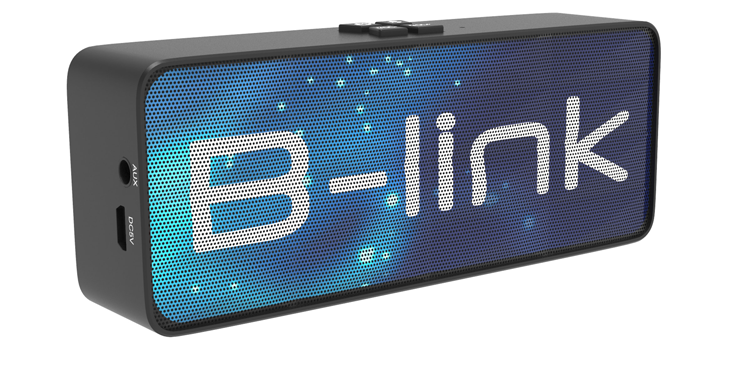 Bluetooth speaker met logo B-link