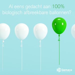 Ballons biodégradables