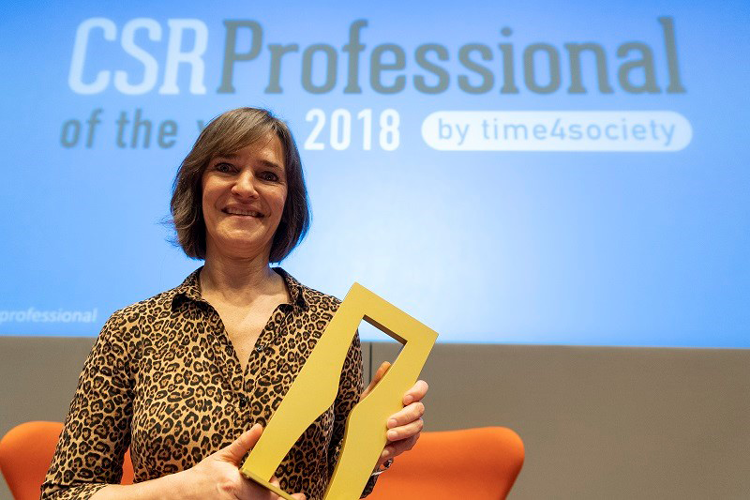 Ann Claes en Pascal Léglise CSR Professionals of the Year 2018!