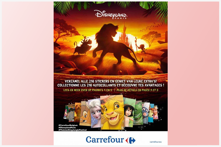 Carrefour duurzame Disney-actie succesvol