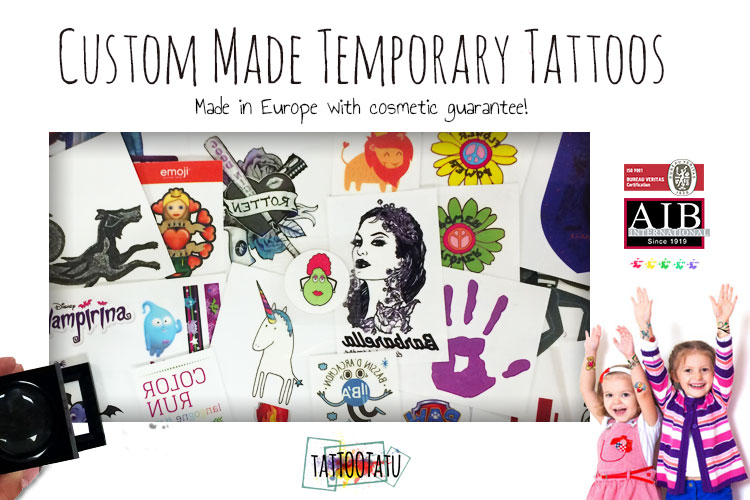Promotional tattoos for kids