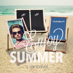 Summer beach chairs Van Bavel