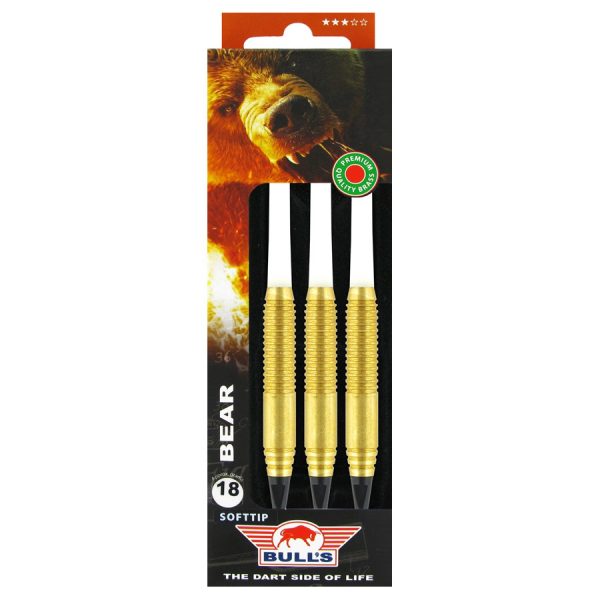 Bull's Bear Brass Softtip Recreational Darts 18 gram 2