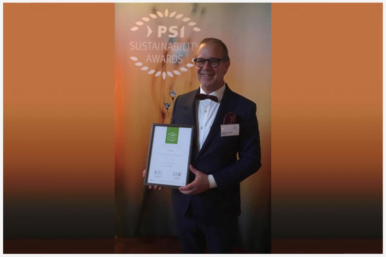 Van Bavel: brons bij PSI Sustainability Awards