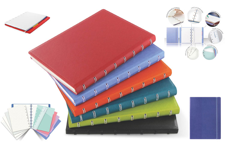 Filofax Notebooks. Herschik, verwijder en hervul