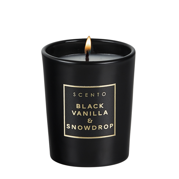 Scento Discovery Set Black Vanilla&Snowdrop Mini Candle