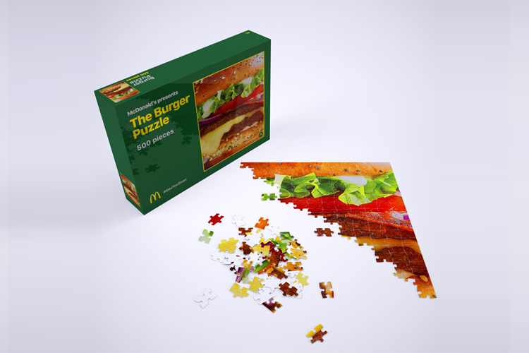 McDonald's komt met Burger Puzzle