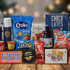 Het luxe A-merk food kerstpakket