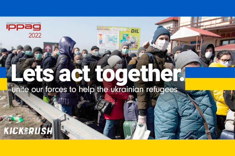 Kick & Rush IPPAG viennent en aide à l'Ukraine